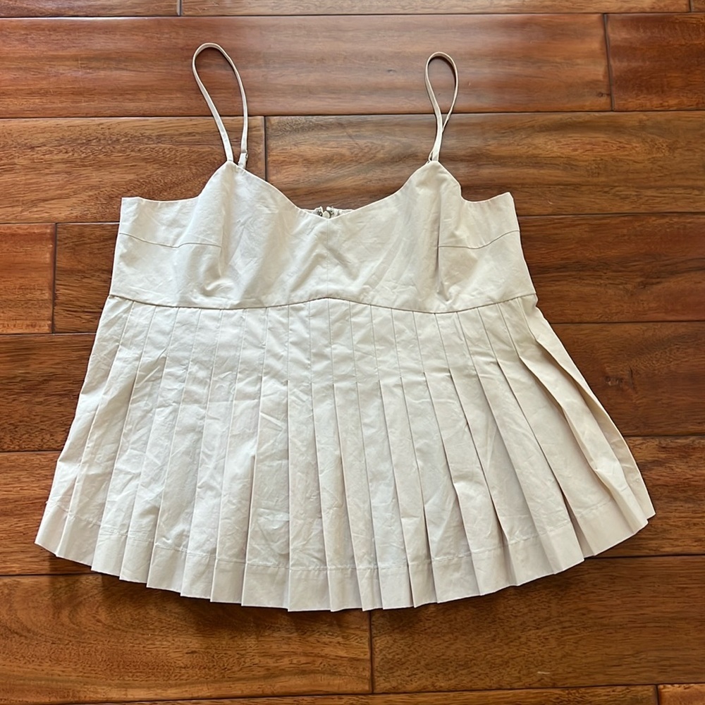 Nwot Lisse Flutter Top Blush Color Size Large - image 3